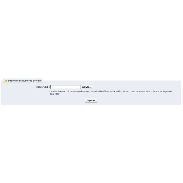 Expeditor Inet Export package