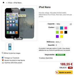 Passerelle GrooveFX - personnalisation complète des produits et objets