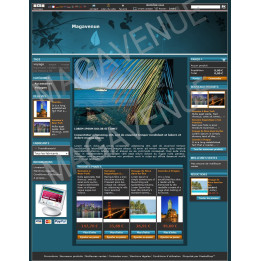 PopFlower  Bleu