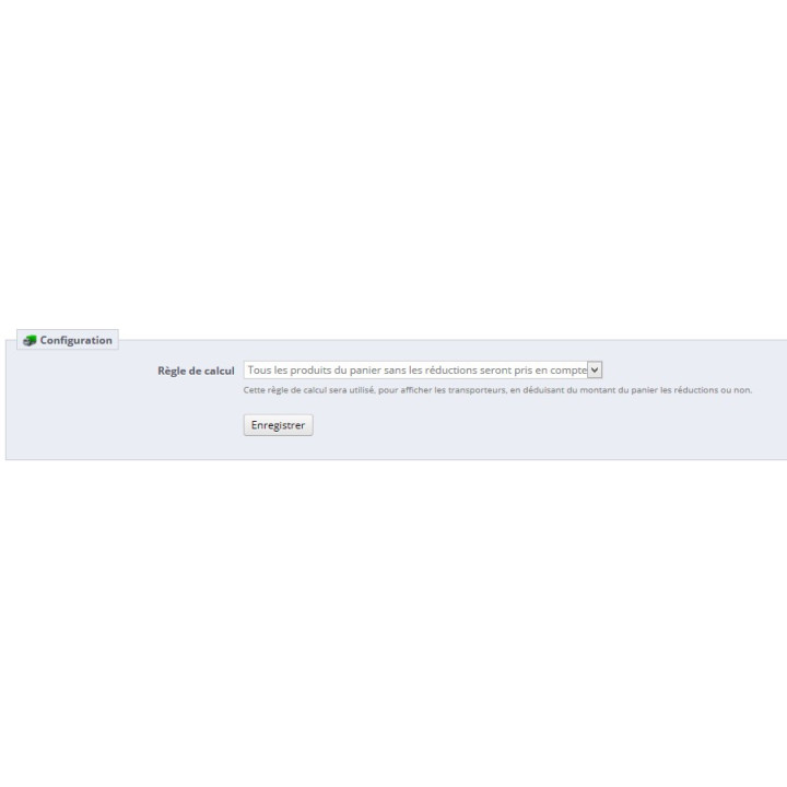 Module Prestashop afficher les transporteurs en fonction du montant du panier