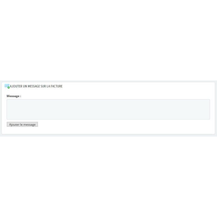 Show messages from your customers on their PrestaShop invoices